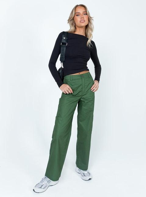 Rixie Long Sleeve Top Black Product Image