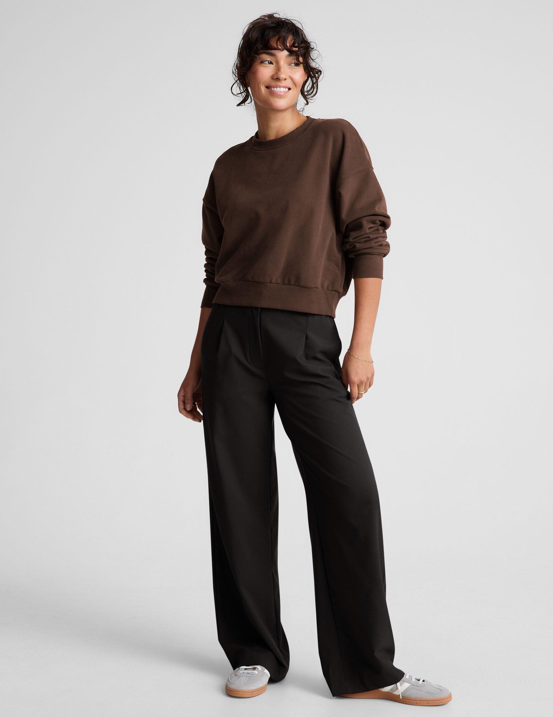 LuxeFleece Crewneck Sweatshirt Product Image