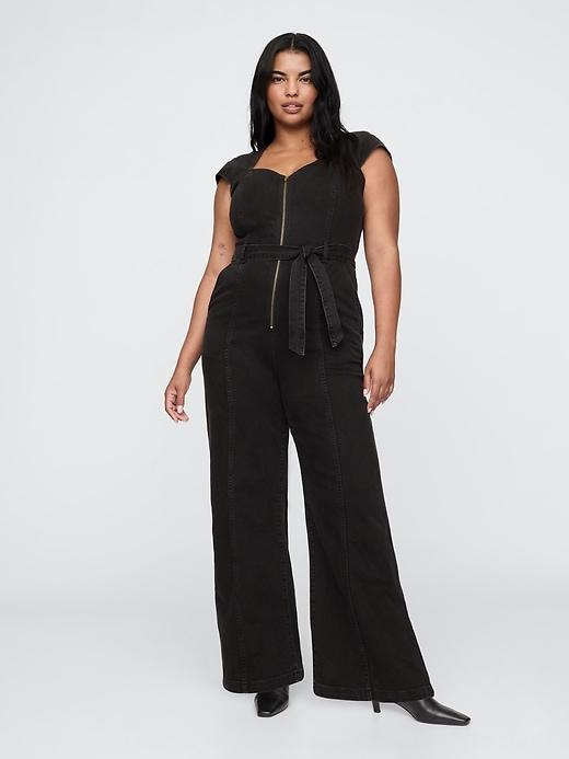 Denim Jumpsuit Product Image