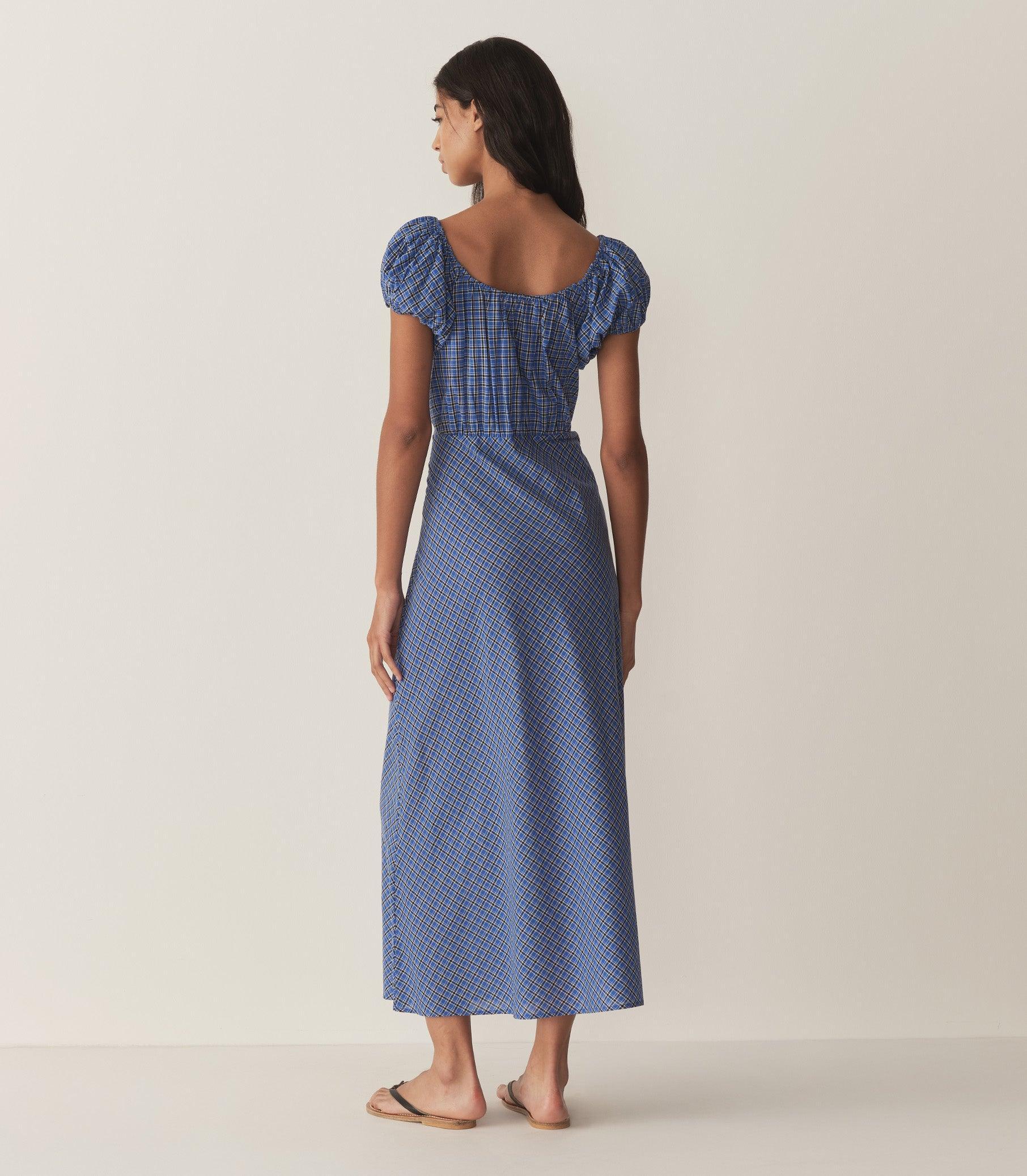 SOFIA DRESS -- CASSIS CHECK Product Image