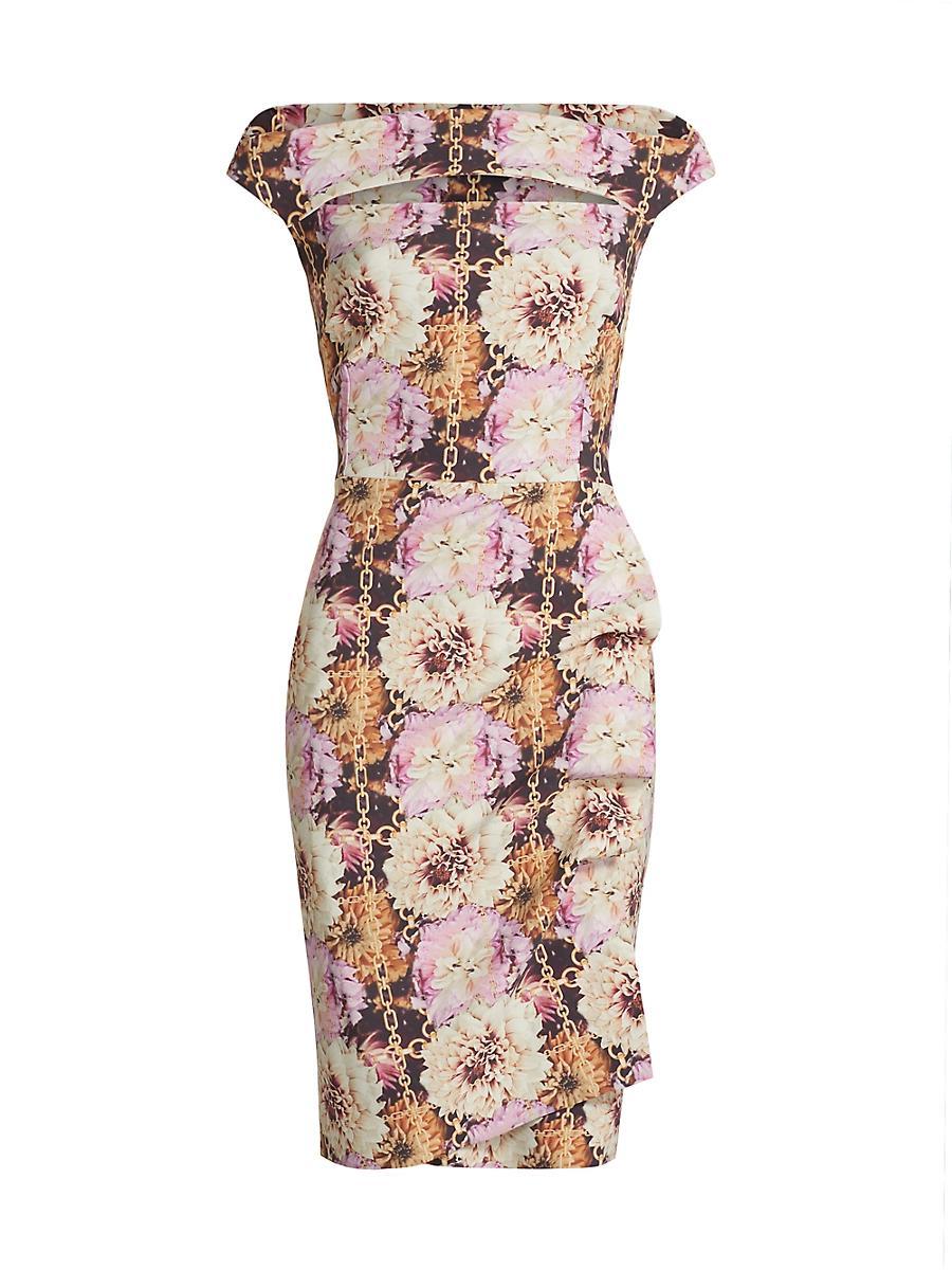 Womens Melania Off-The-Shoulder Cocktail Dress Product Image