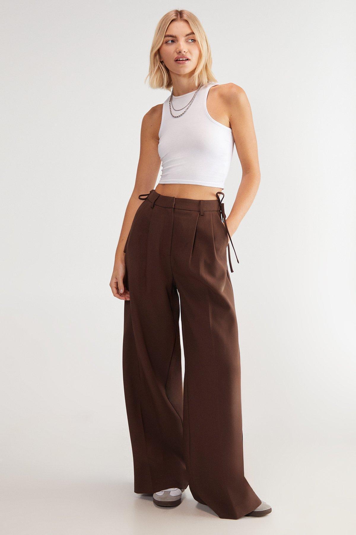 Premium Tailored Tie Detail Trouser Product Image