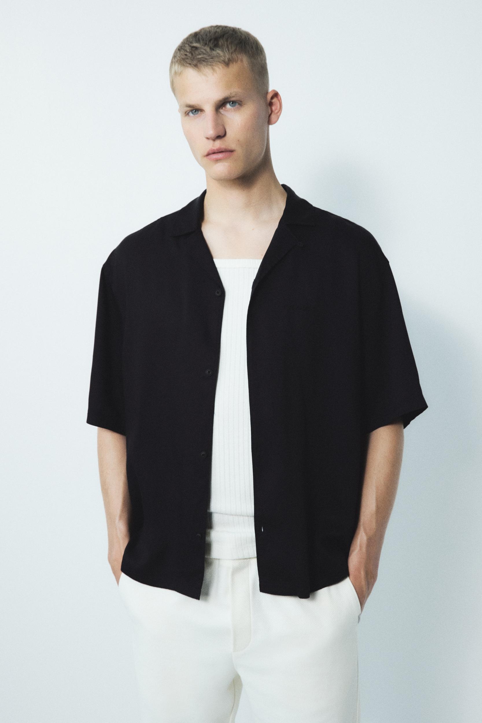 Loose-Fit Resort Shirt Product Image