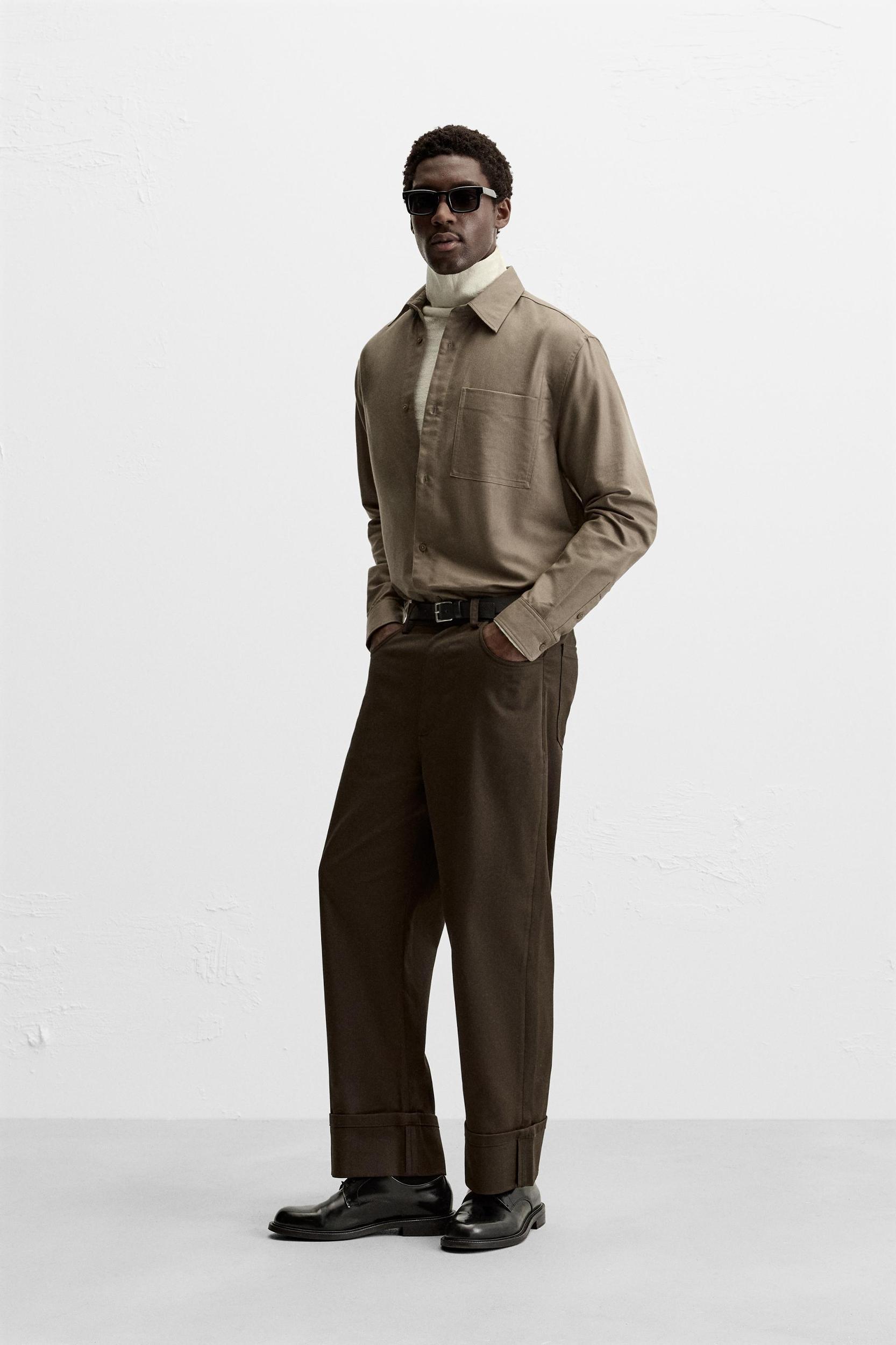 CUFFED HEM PANTS Product Image