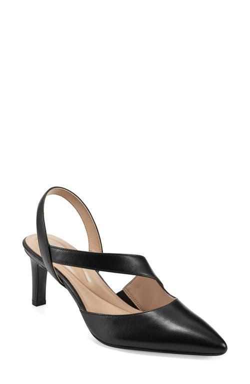 Easy Spirit Recruit Women's Leather Slingback Heels, Size: 11, Natural Product Image