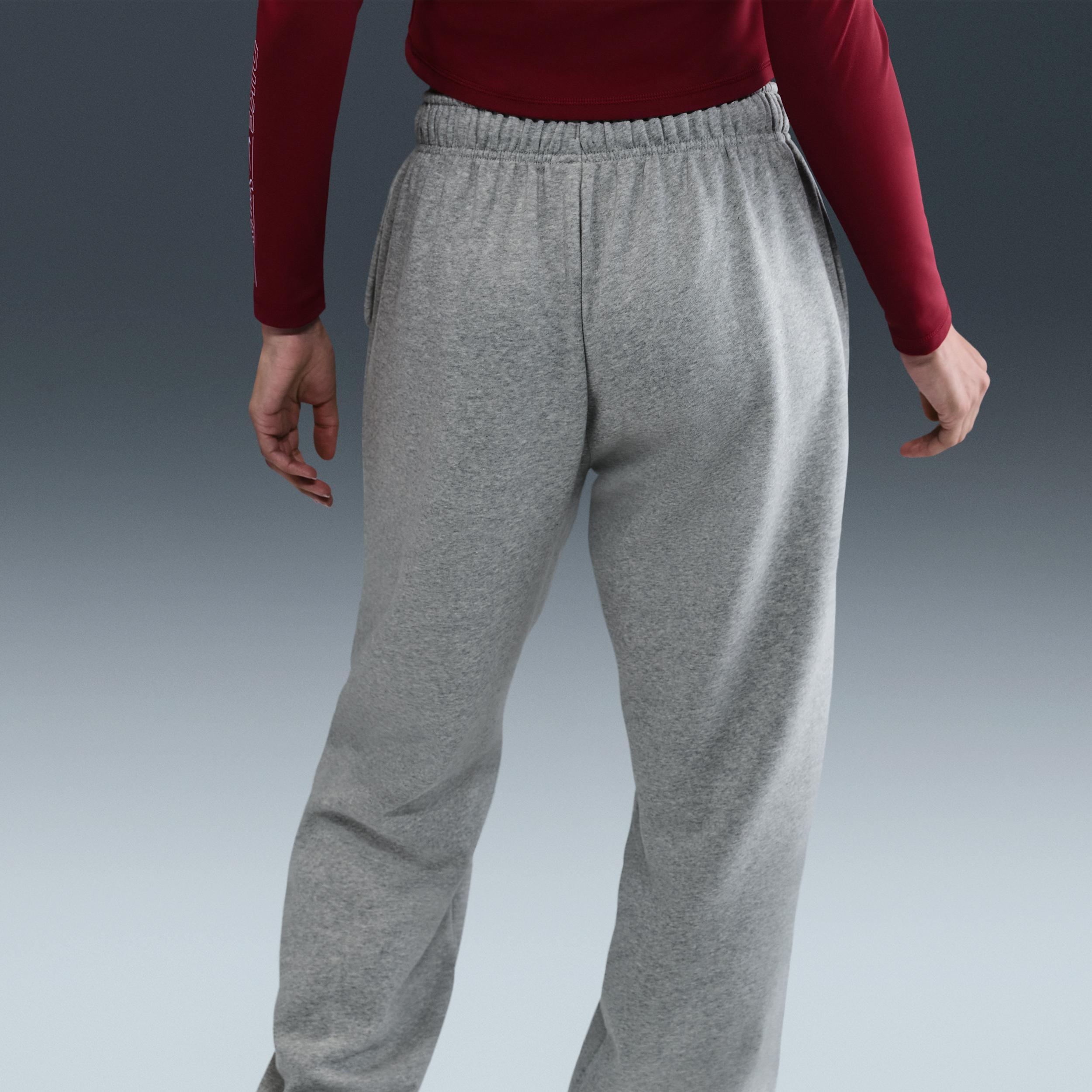 Women's Nike Sportswear Oversized Club Fleece Sweatpants, Size: XXL, Gray Grey Product Image