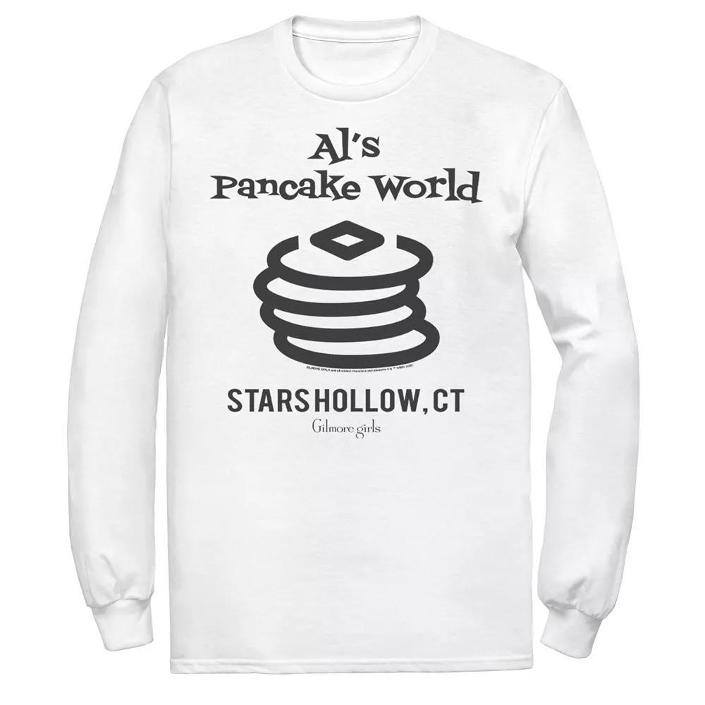 Men's Gilmore Girls Al's Pancake World Logo Tee, Size: XXL, White Product Image