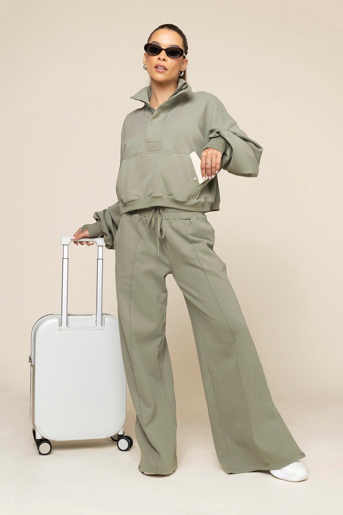 Perfect Plane Pants - Light Sage Product Image