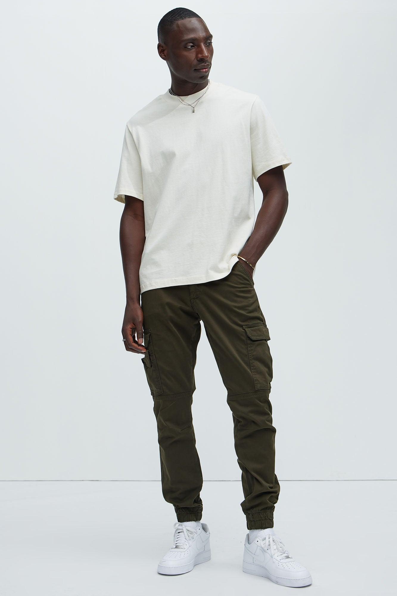 Kryptonite Slim Cargo Pants - Olive Product Image