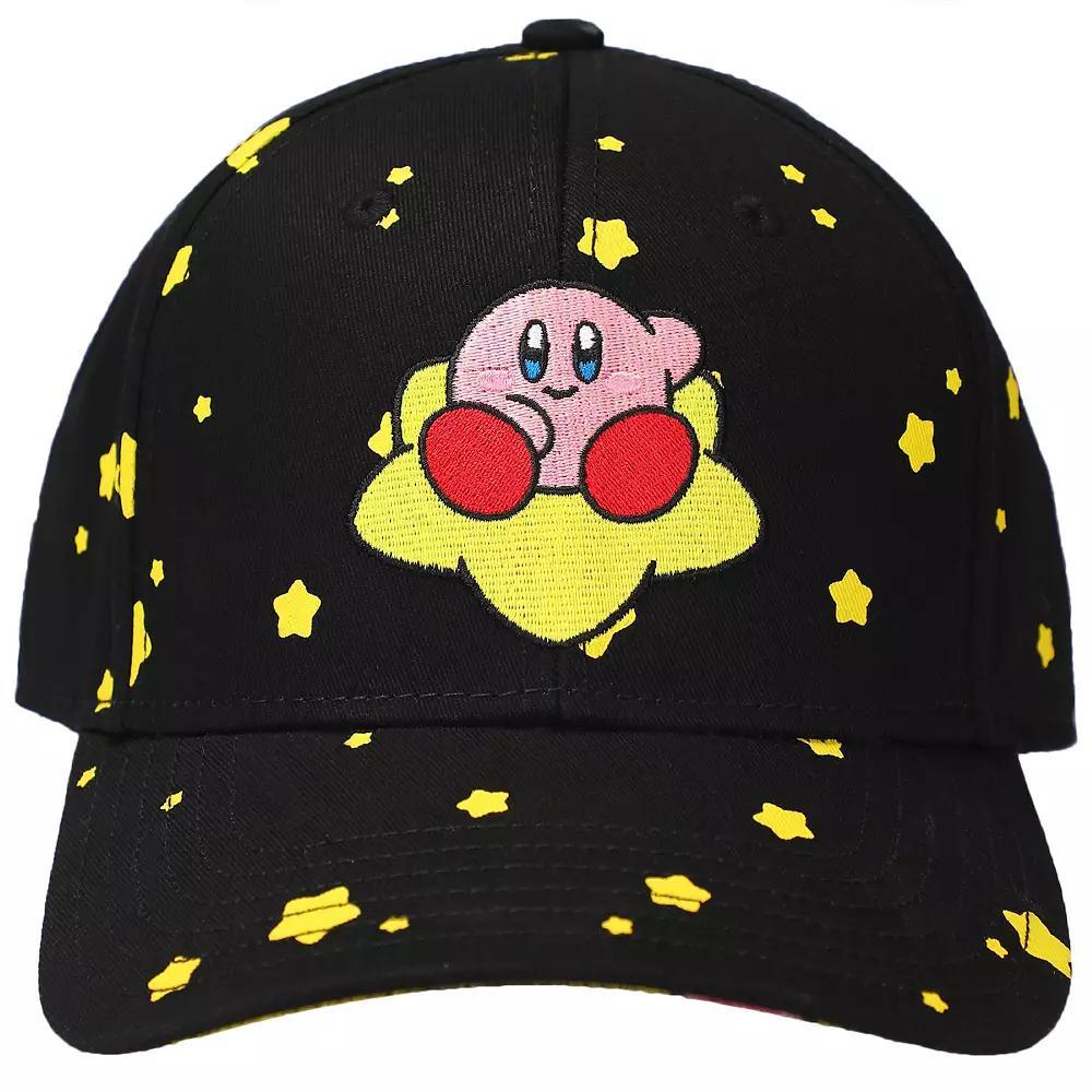 Men's Kirby Embroidered Logo Baseball Cap, Black Product Image