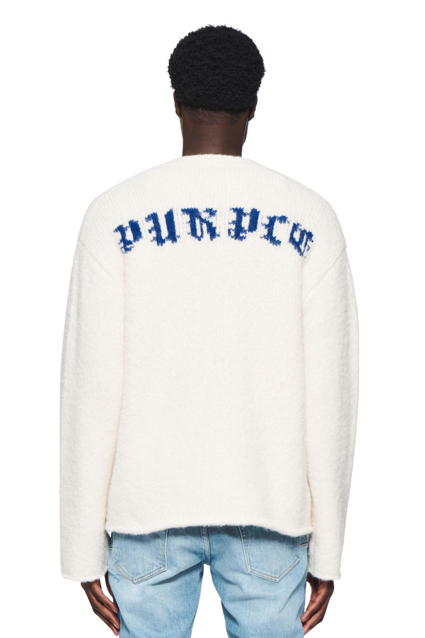 Gothic Wordmark Cardigan Male Product Image