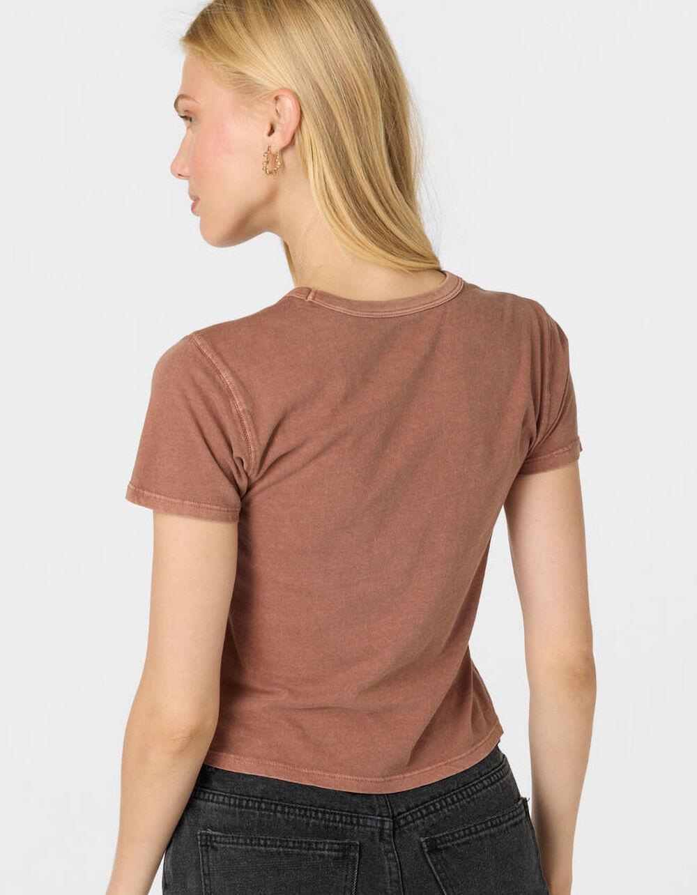 O'NEILL Pacific Palm Womens Skimmer Tee - BROWN Product Image