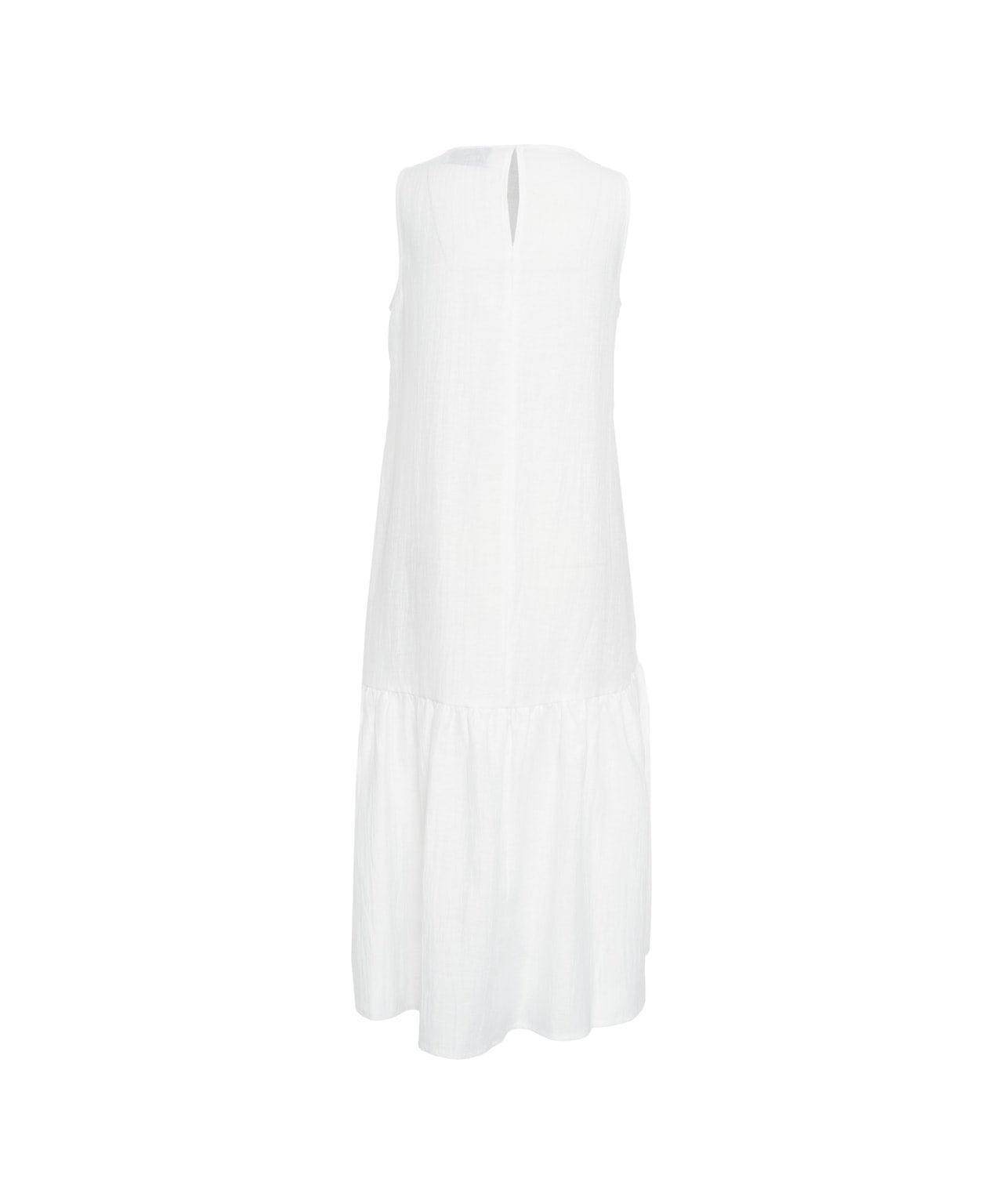 Linen blend maxi dress Product Image