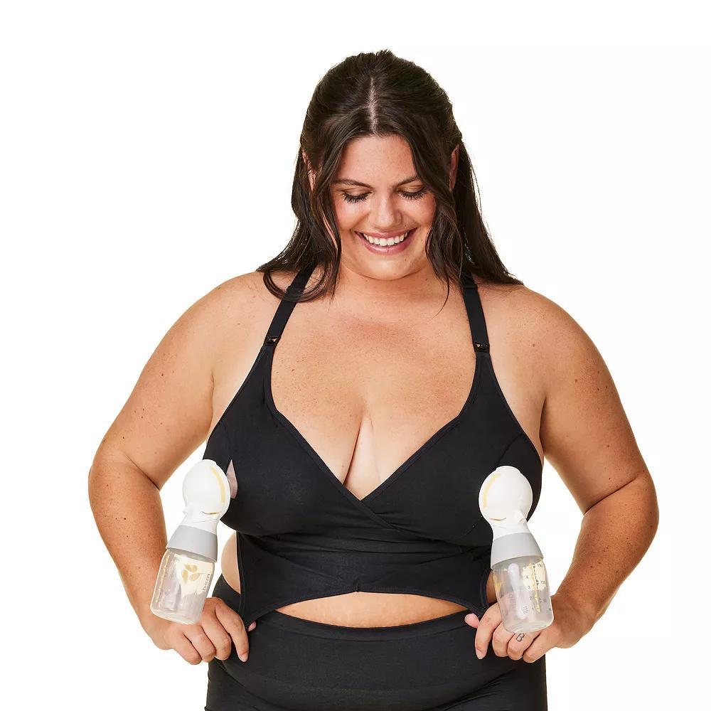 Bravado Designs Original Pumping and Nursing Bra 12006V, Women's, Size: Large, Black Product Image
