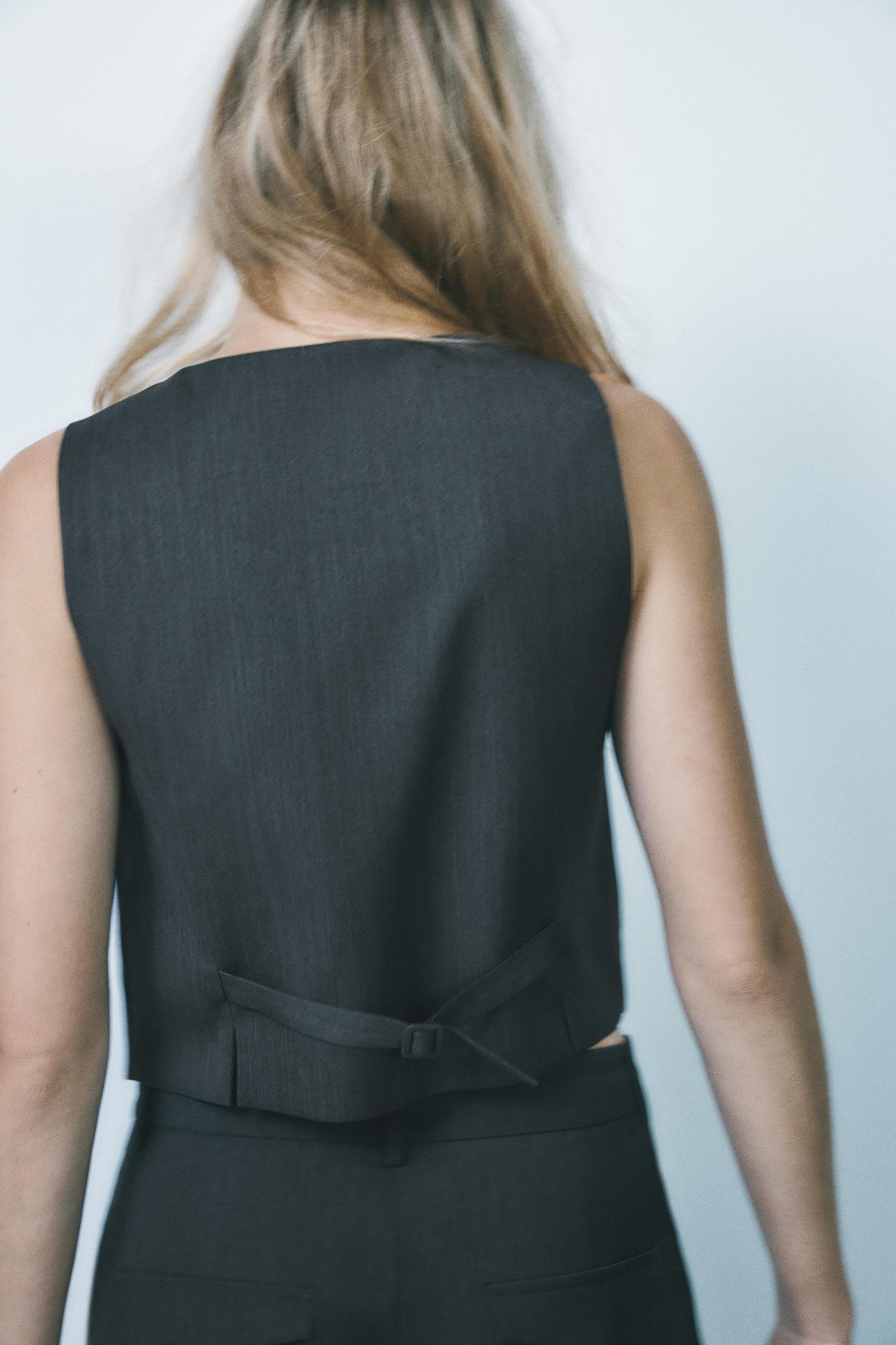 PINSTRIPE VEST Product Image