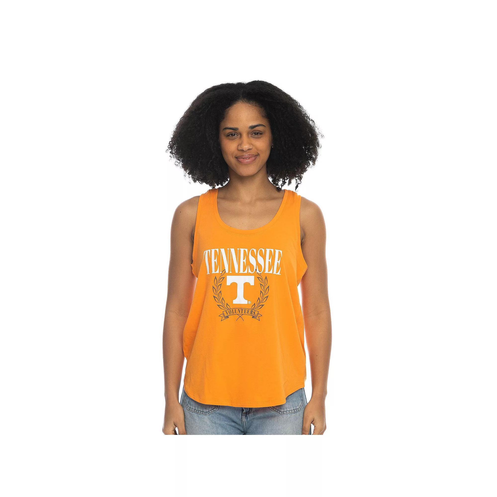 Women's ZooZatz Tennessee Orange Tennessee Volunteers Everyday Tri-Blend Tank Top, Size: Medium Product Image