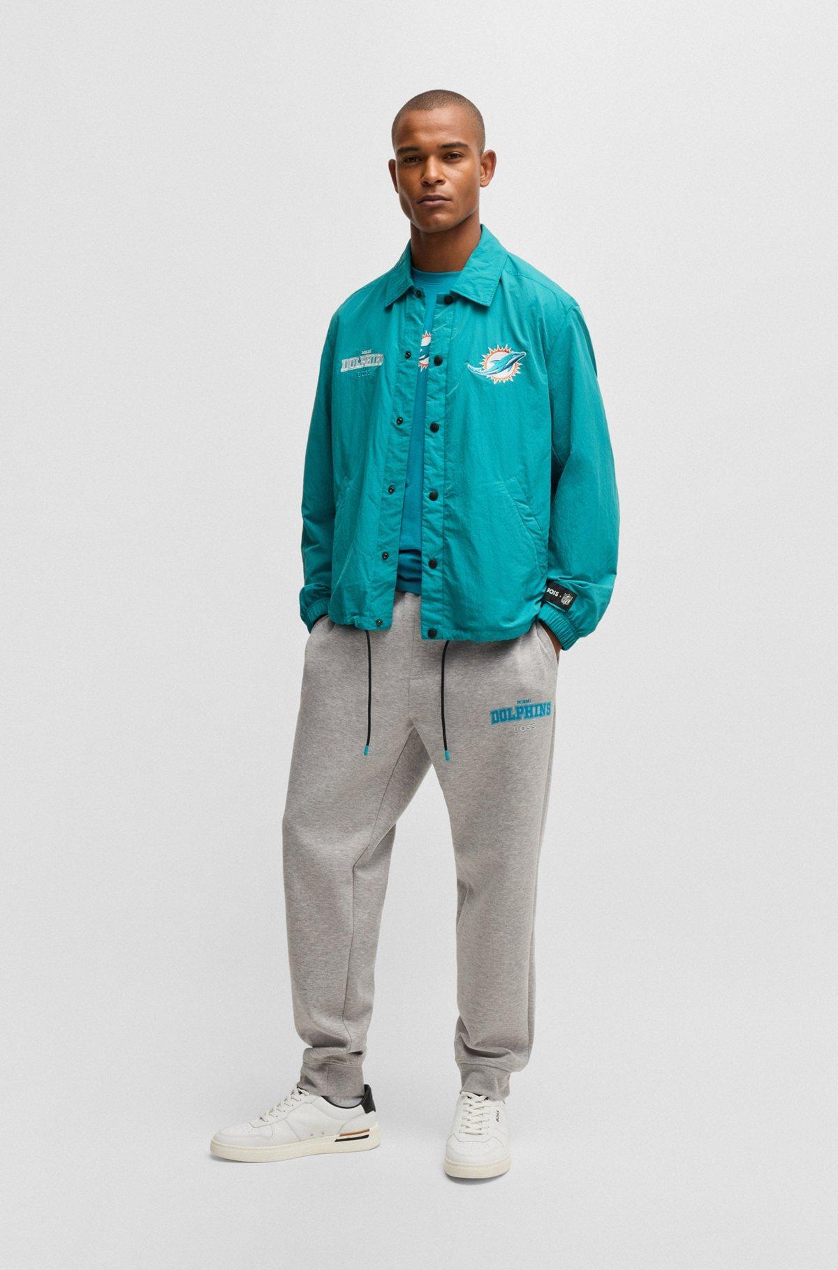 BOSS x NFL water-repellent jacket with embroidered branding Product Image