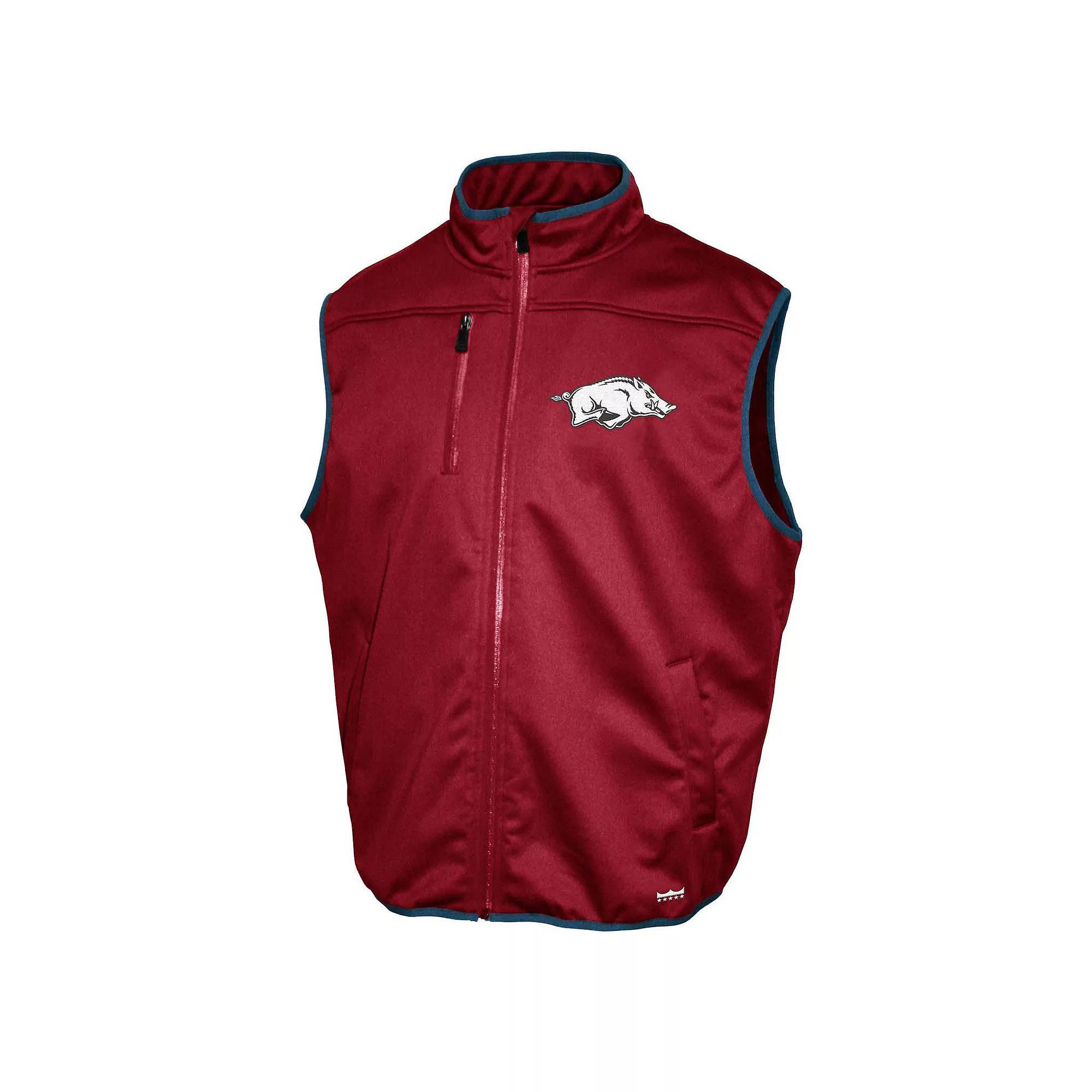 Mens Auburn Tigers Zip Up Softshell Vest Blue Product Image