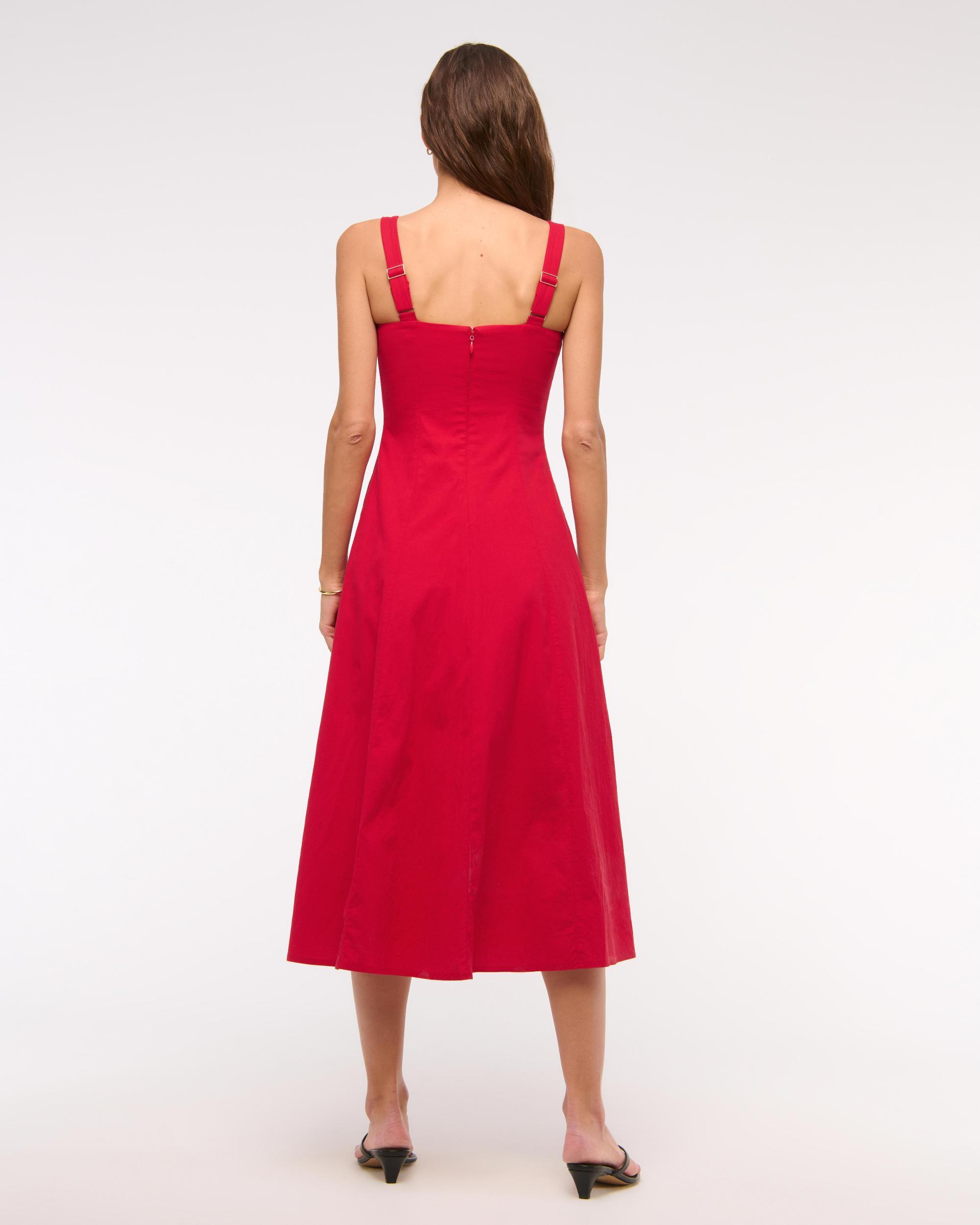 The A&F Mila Midi Dress Product Image