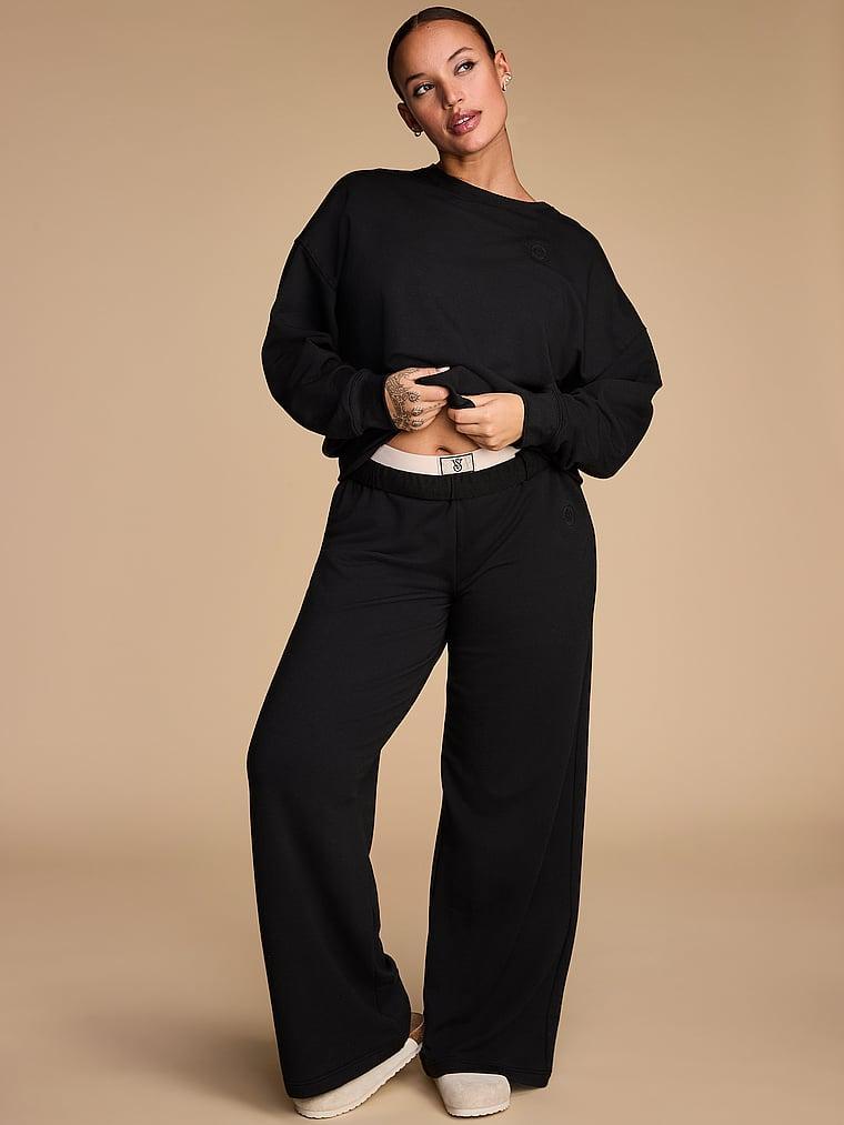 Brushed Modal Fleece Crewneck Product Image