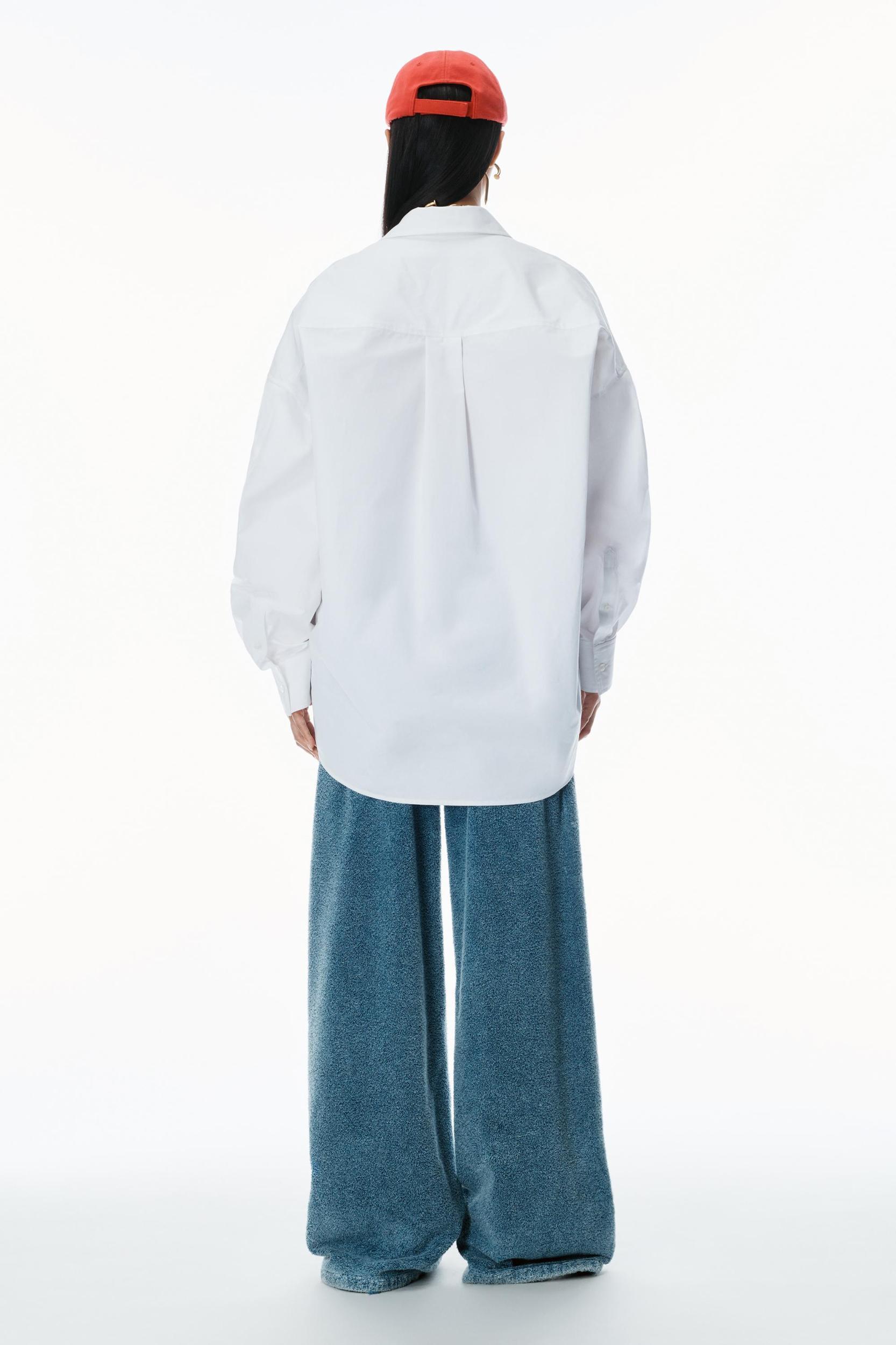 Oversized Organic Cotton Shirt Product Image