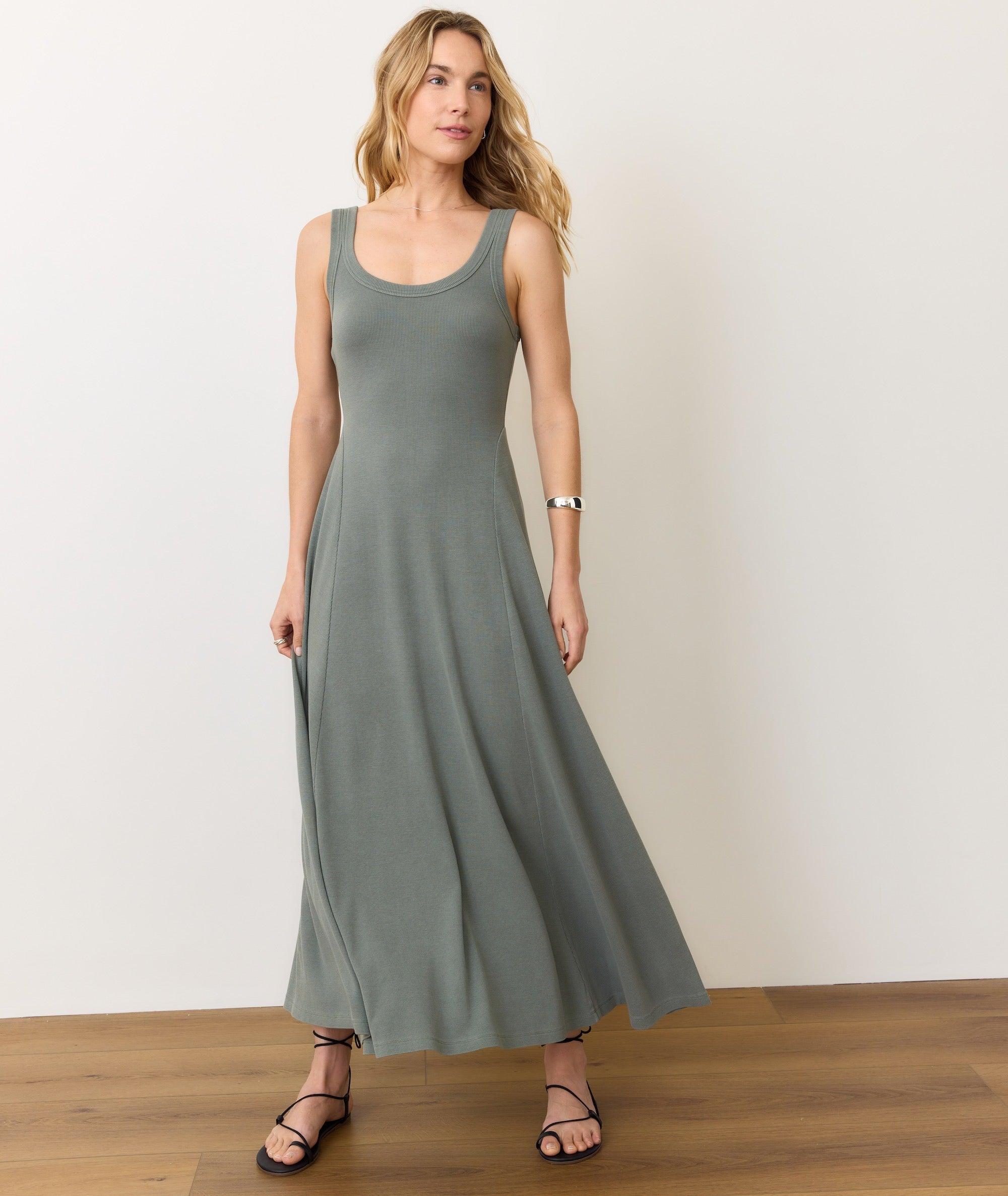 Lexi Rib Sun-In Fit & Flare Dress Product Image