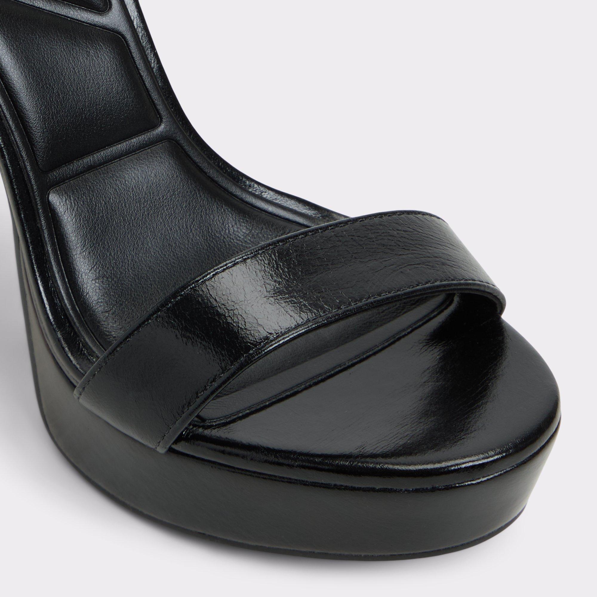 Portside Black Women's Platform Sandals | ALDO US Product Image