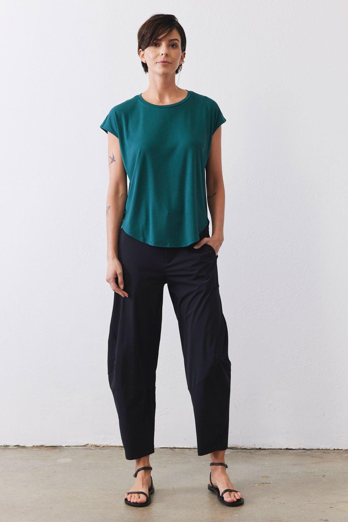 The Ribbed Tuck-In Tee Product Image