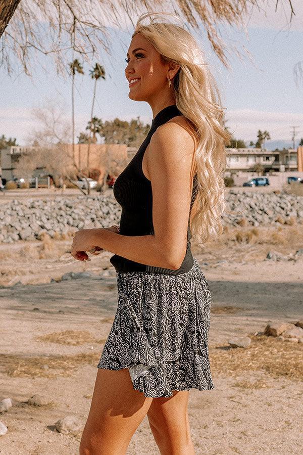 California Cabana Shorts in Black Product Image