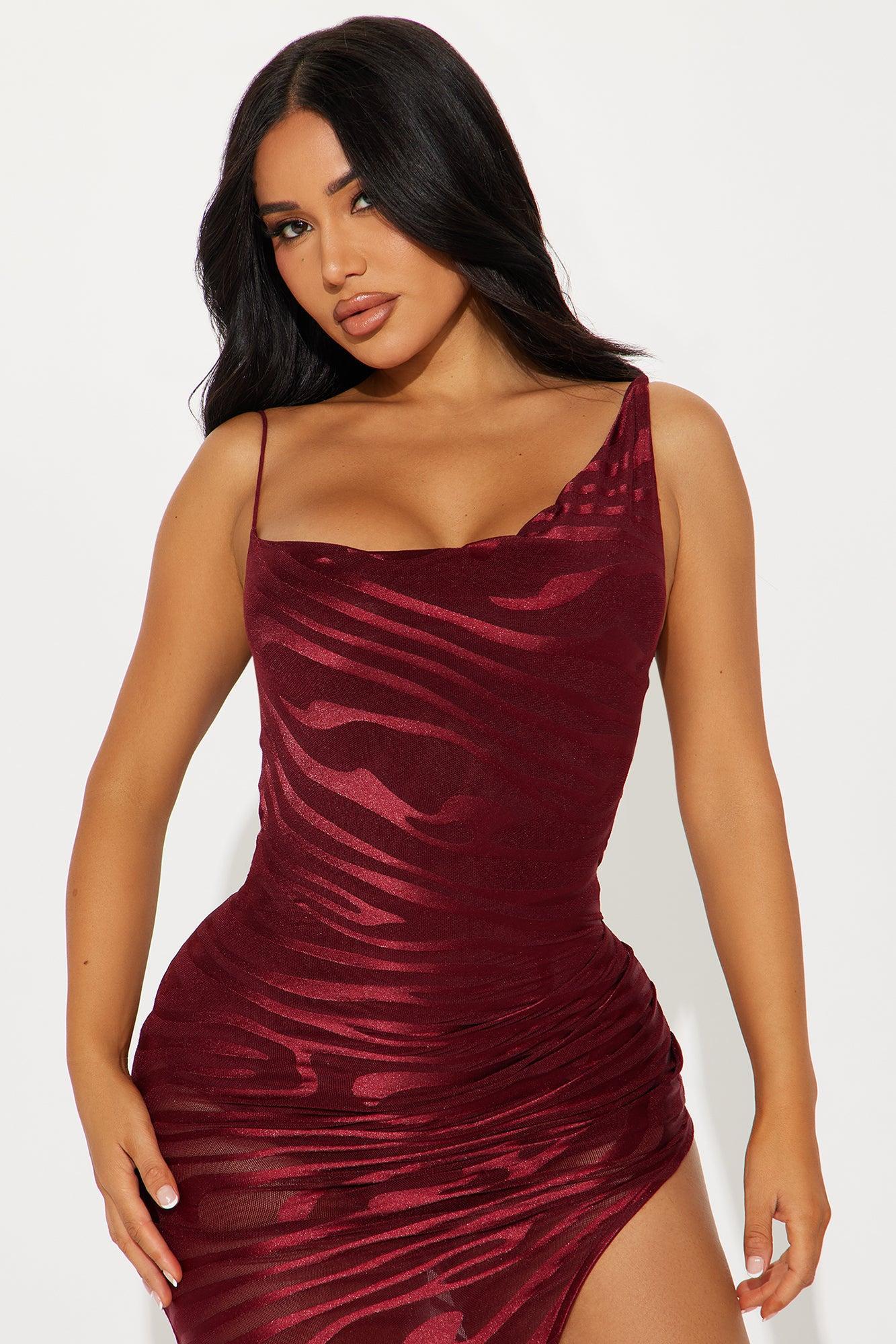 Living Wild Maxi Dress - Wine Product Image