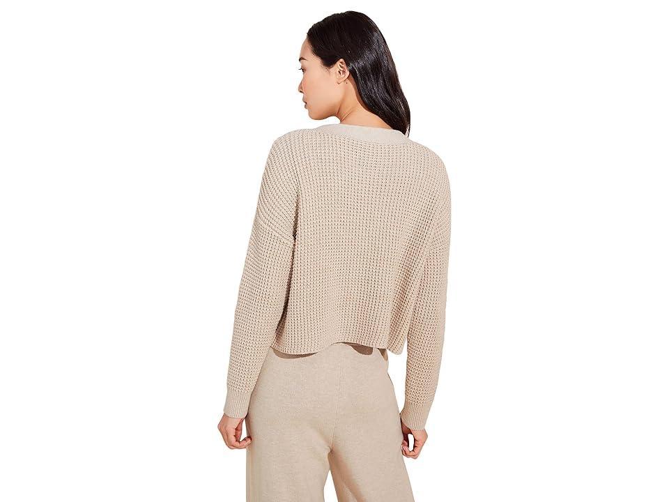 Eberjey The Cropped Cardigan Oat S Product Image