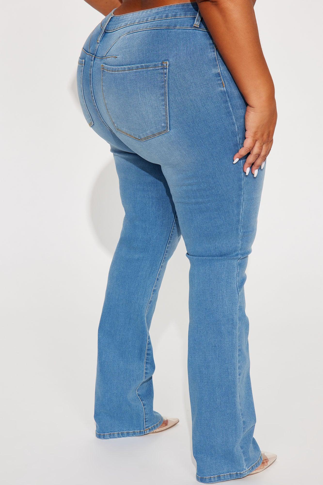 Memphis Stretch Booty Lifter Bootcut Jean - Medium Wash Product Image
