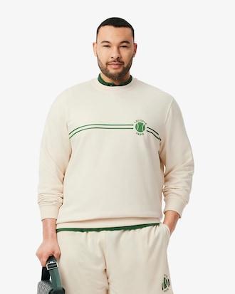 Men's Tennis Printed Fleece Sweatshirt Product Image
