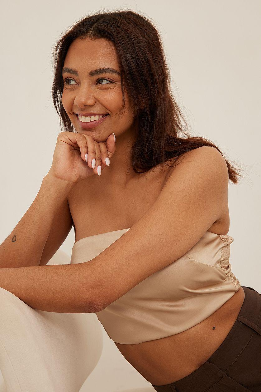 Satin Tube Top Product Image