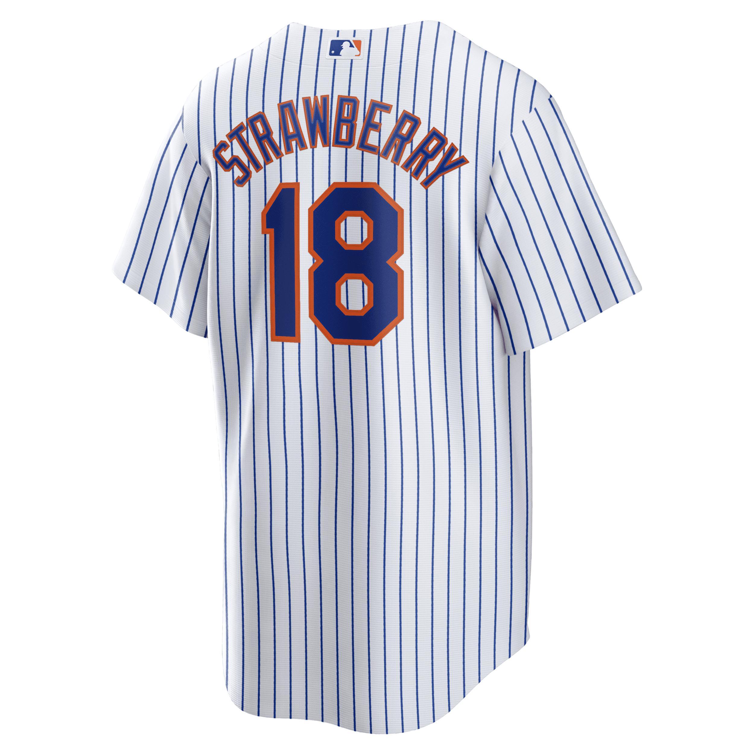 Darryl Strawberry New York Mets Nike Men's MLB Replica Jersey Product Image
