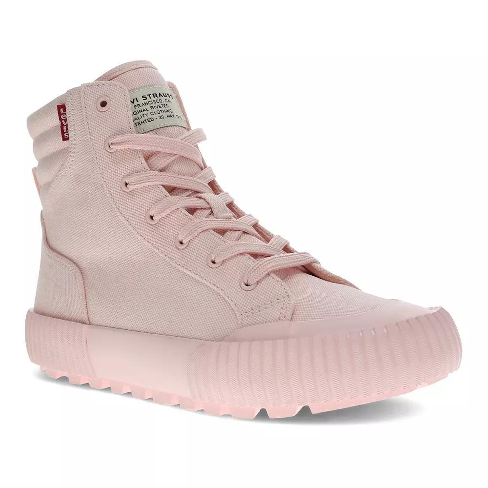 Levi's® Olivia Women's High Top Sneakers, Size: 11, Blush Monochrome Product Image