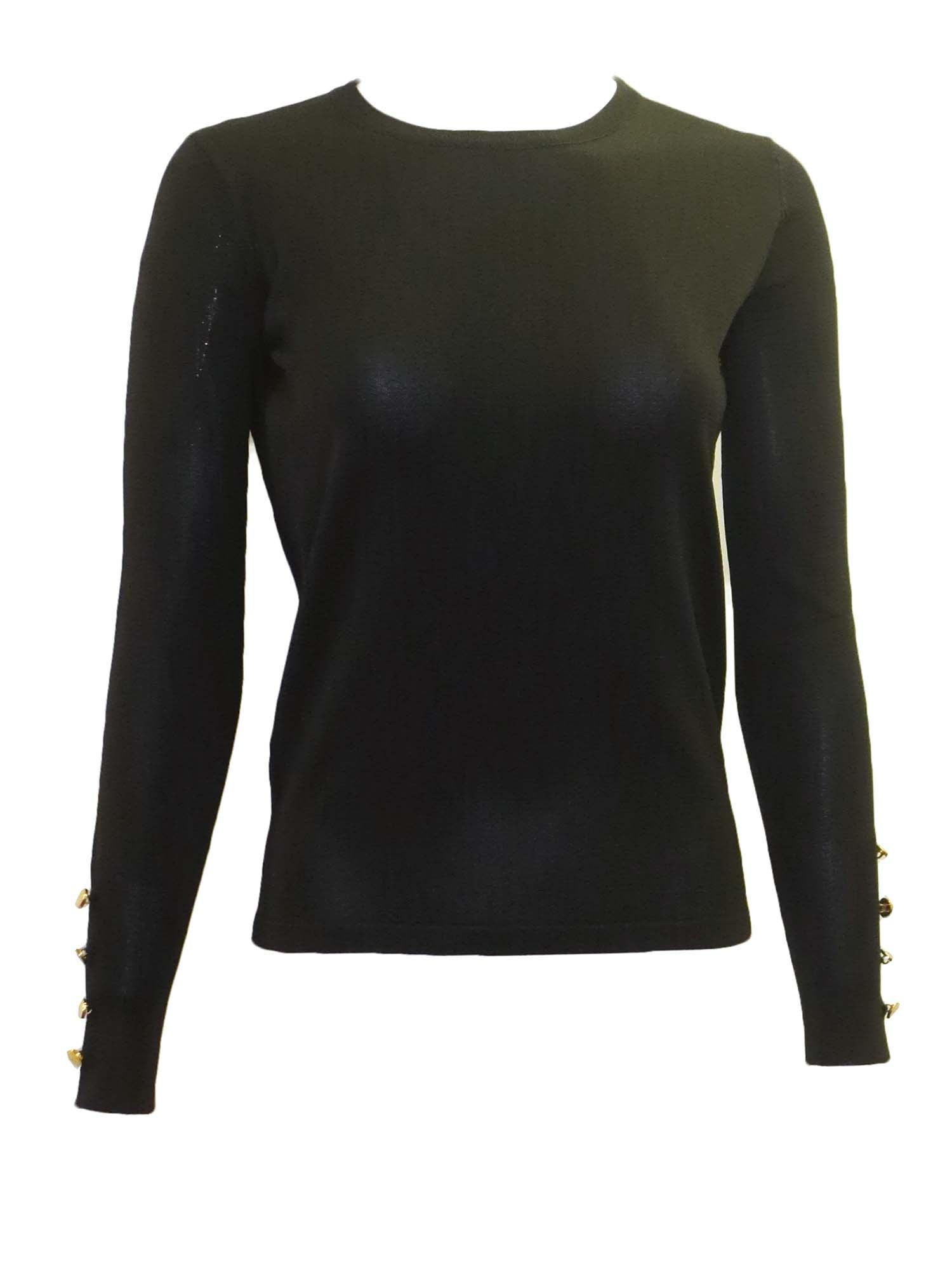 Profile NYC Gold Button Sweater Product Image