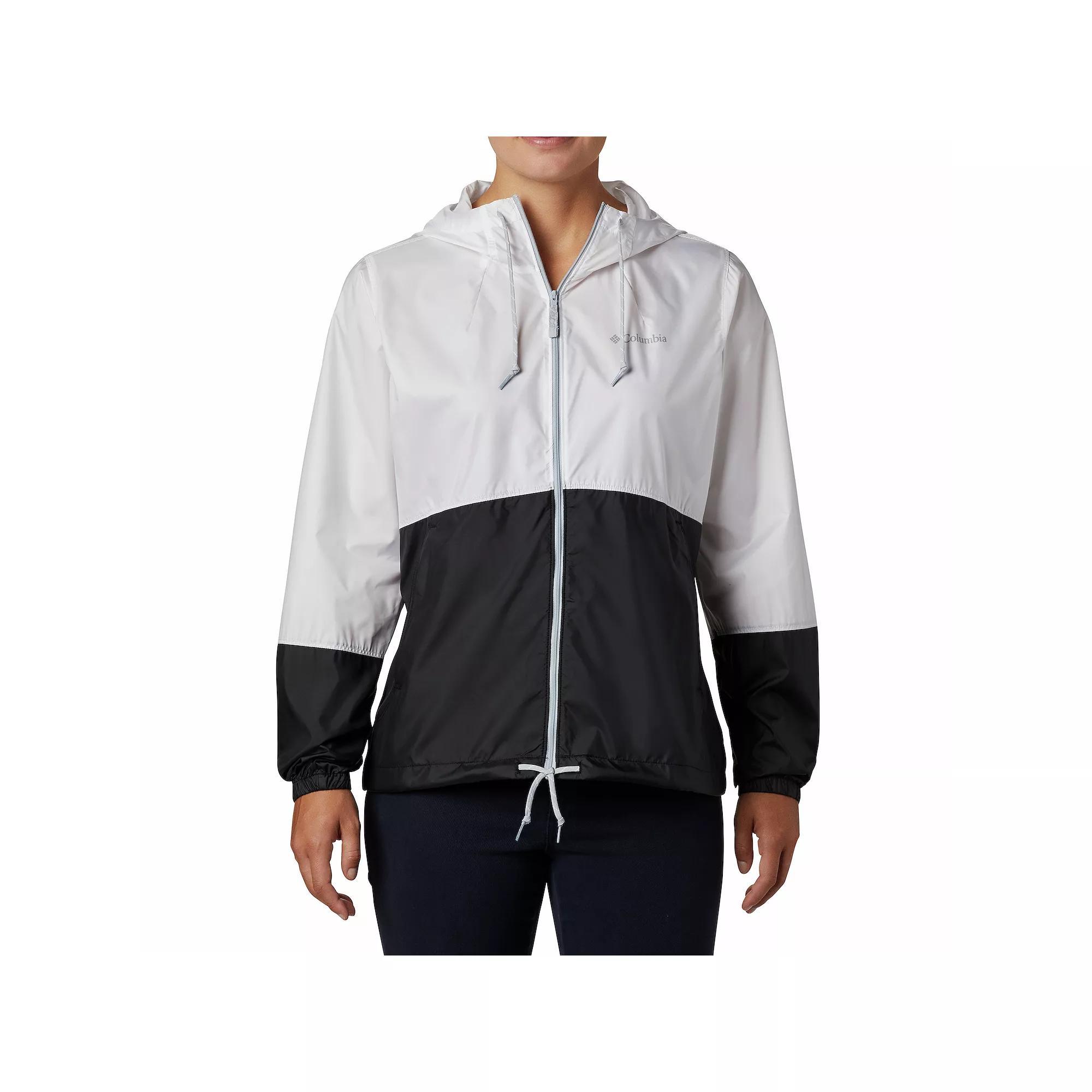 Women's Columbia Flash Forward II Hooded Windbreaker Jacket, Size: XXL, Spray River Blue Product Image