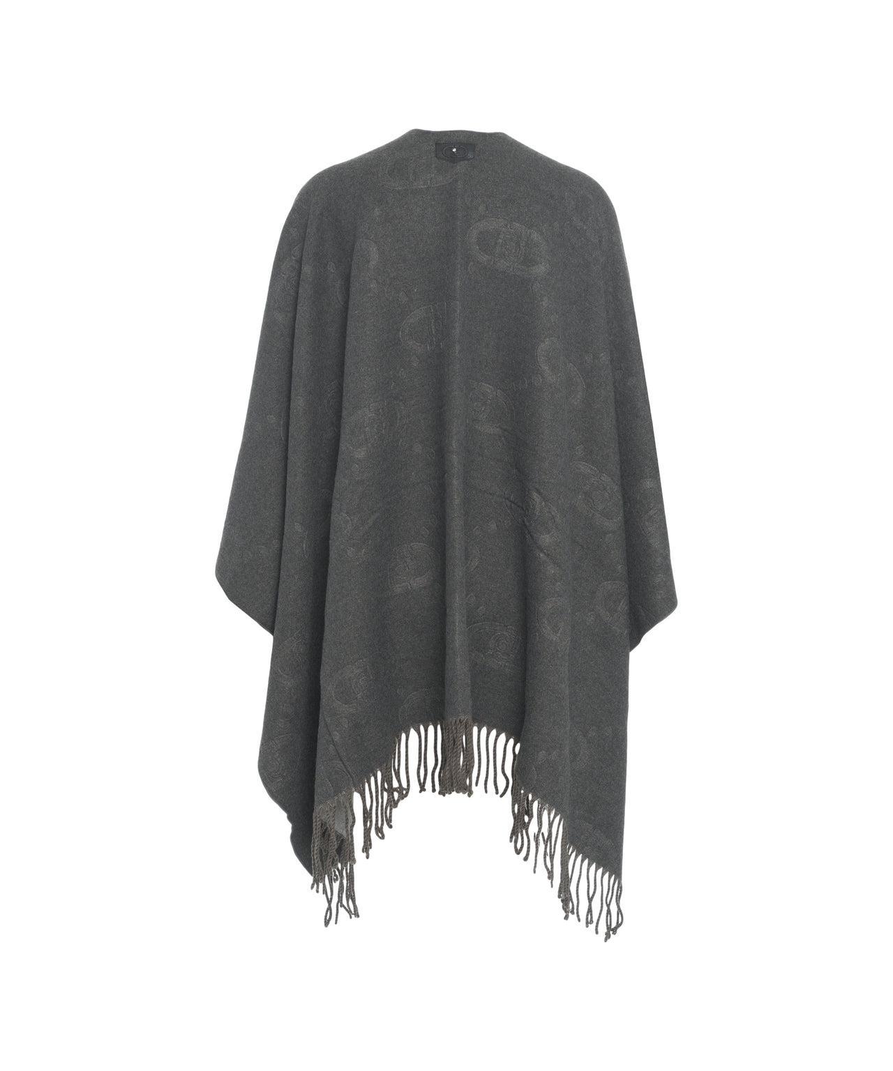 Cape with fringe detail Product Image