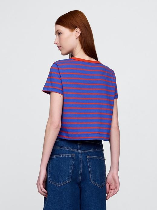 Organic Cotton VintageSoft Cropped T-Shirt Product Image