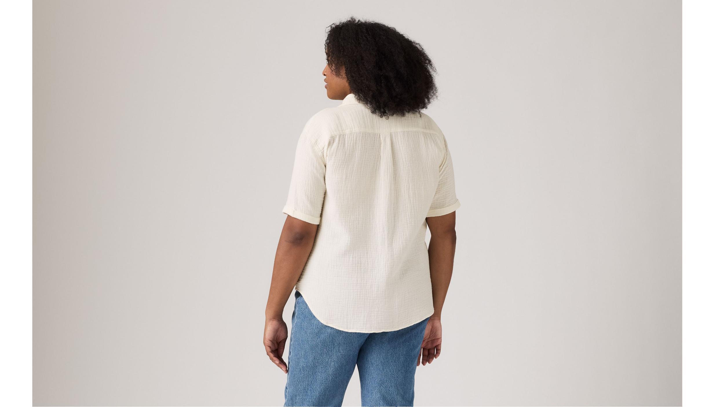 Darlene Short Sleeve Shirt (Plus Size) Product Image