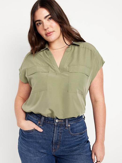 Dolman-Sleeve Utility Top Product Image