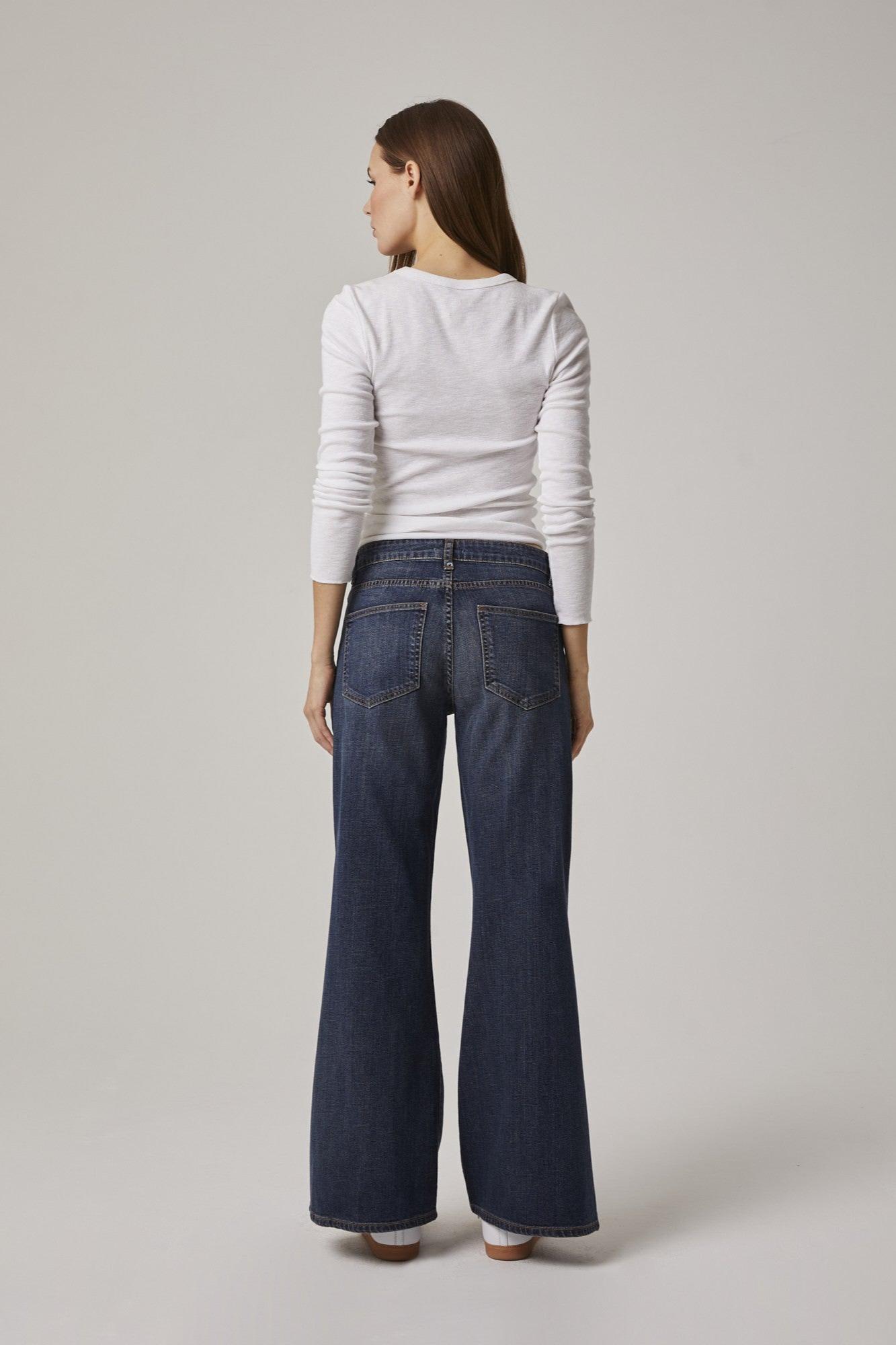 CARY HIGH RISE WIDE LEG WITH FRT AND BCK YOKE Product Image