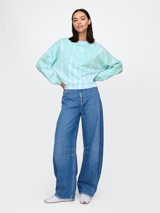 VintageSoft Wedge Crewneck Sweatshirt Product Image