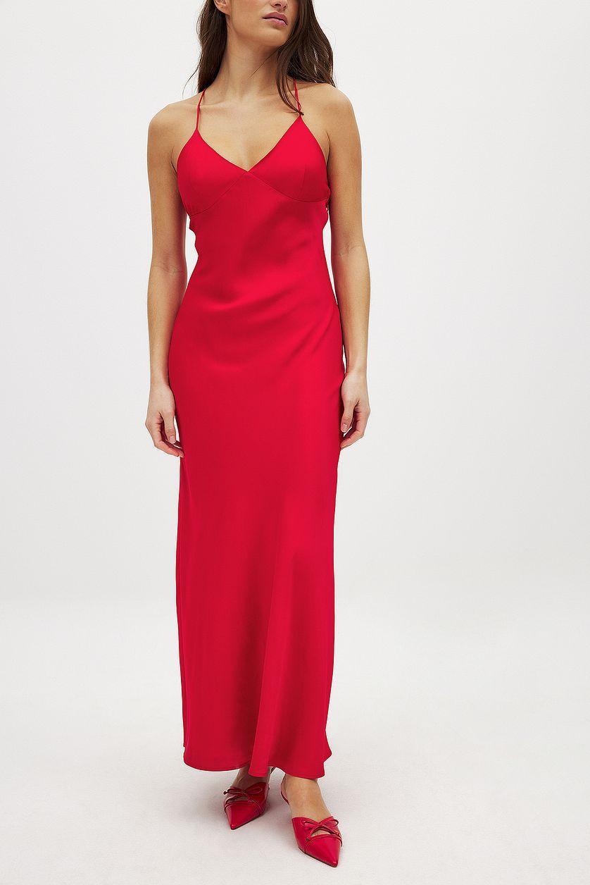 Satin Slip Dress Product Image