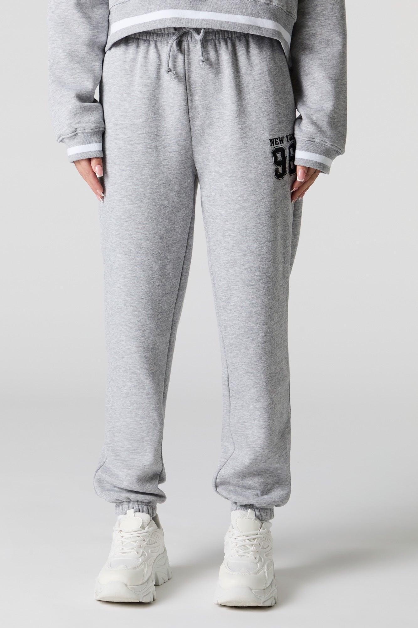 Chenille Embroidered Destination Jogger Female Product Image