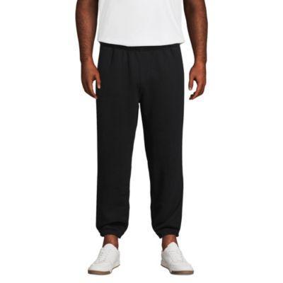 Big & Tall Lands End Classic Serious Sweats Sweatpants, Mens Gray Grey Product Image