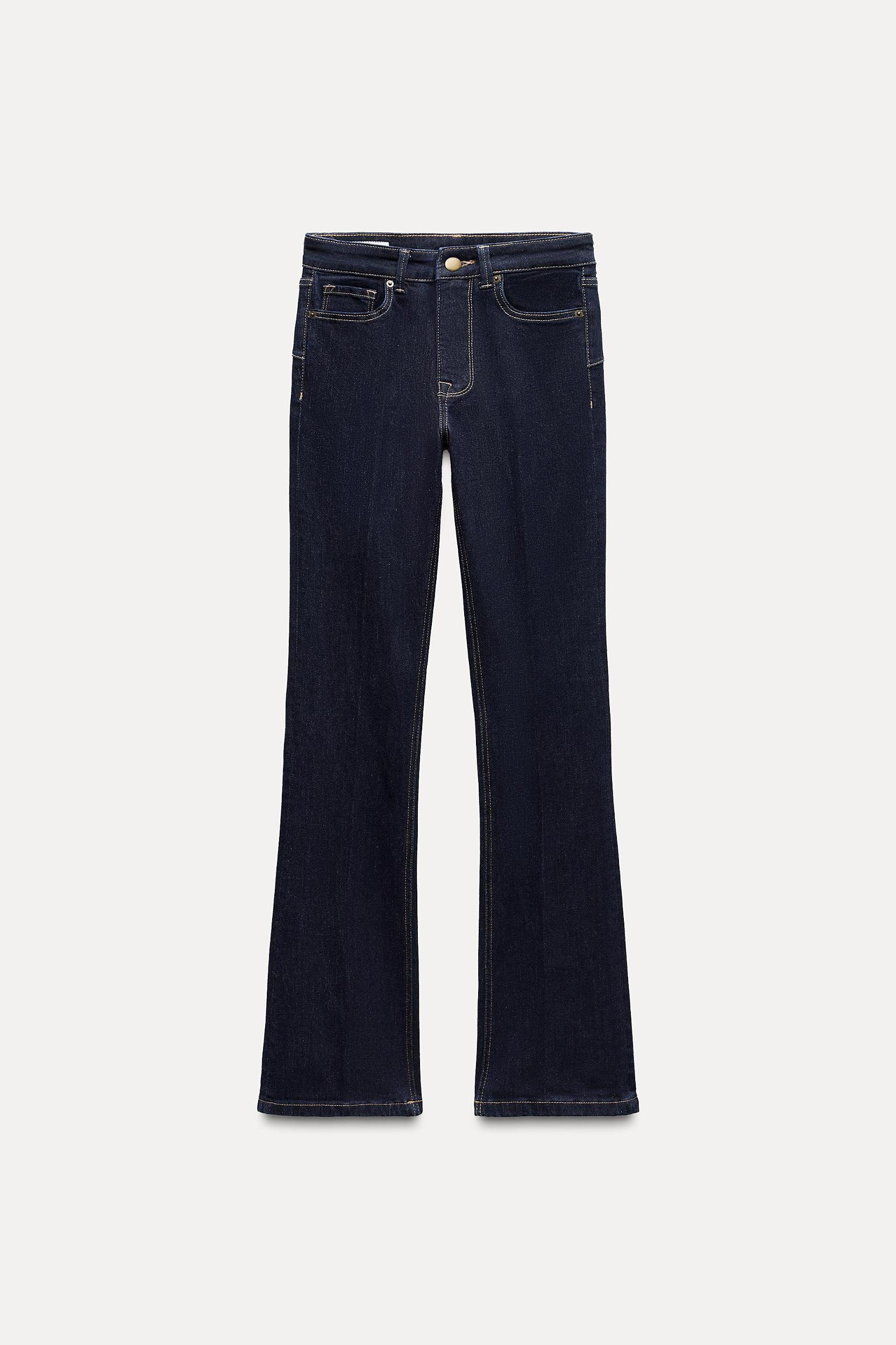 LOW RISE CONTOUR BOOTCUT JEANS ZW COLLECTION Product Image
