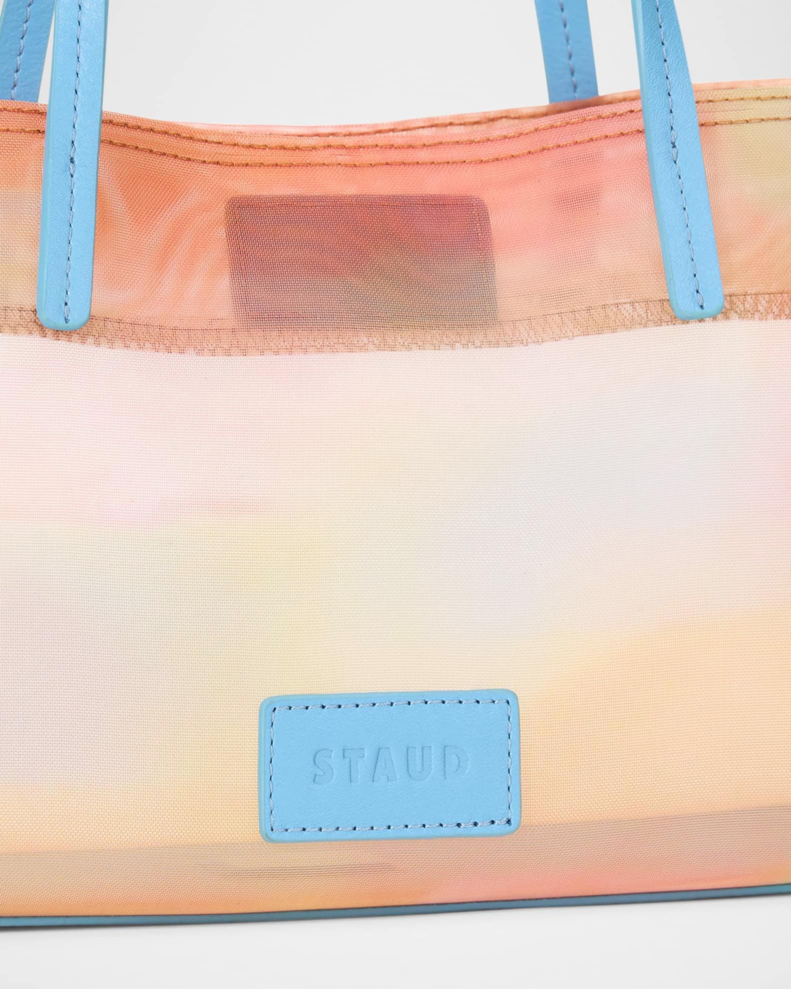 Christos Mini Plaid Mesh Tote Bag Product Image