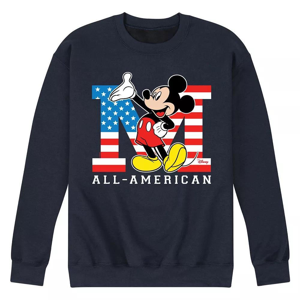 Disneys Mickey Mouse Mens American Fleece Sweatshirt Product Image
